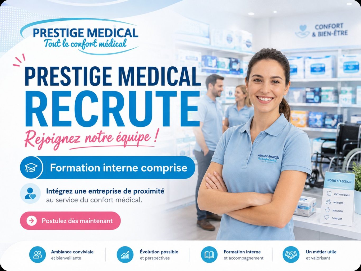 Prestige Médical recrute